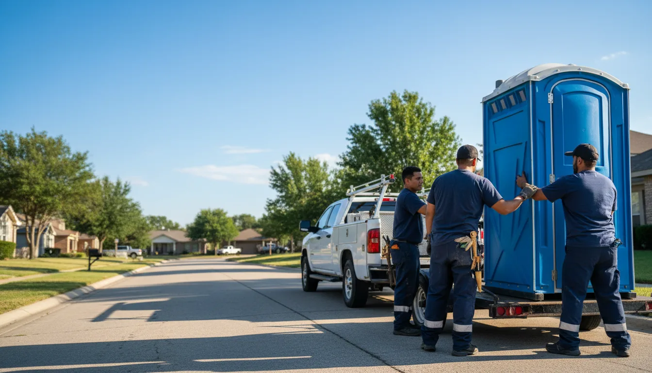 Portable Toilet Rental in Woodbine, KS near me